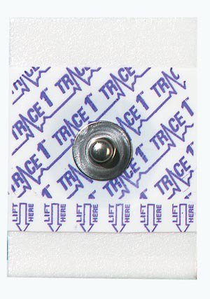 Trace 1 - ECG Snap Electrode Monitoring Non-Radiolucent Foam Backing 30 per Pack - 5533-3
