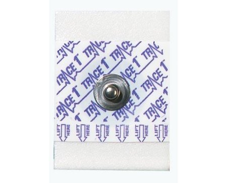 Trace 1 - ECG Snap Electrode Monitoring Radiolucent Foam Backing 30 per Pack - 5539-5