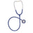 Mabis Healthcare Mabis Cardiology Stethoscope Blue 1-Tube 22 Inch Tube Single Head Chestpiece - 10-404-010