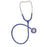 Mabis - Cardiology Stethoscope Blue 1-Tube 22 Inch Tube Single Head Chestpiece - 10-404-010