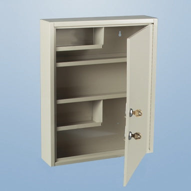 Health Care Logistics Narcotic Cabinet 20 Gauge Steel, 18 Gauge Steel Door 4 Shelf 2 Locks - 3707-01