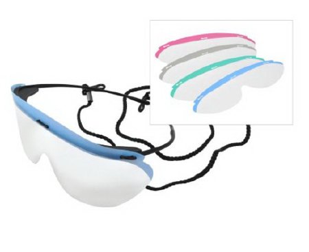 Dynamic Disposables - Protective Glasses Kit Fit Over Anti-fog Coating Clear Tint Black Frame Over Ear / Strap One Size Fits Most - 3900