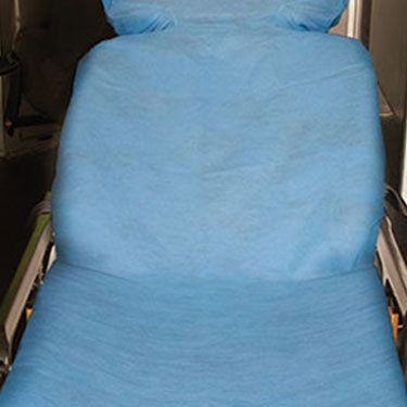 Graham Medical Products Stretcher Sheet Fitted 40 X 89 Inch Blue - 61234
