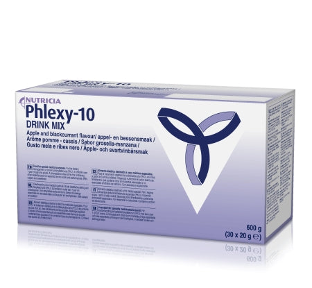 Nutricia North America Phlexy-10 PKU Oral Supplement Apple / Black Currant Flavor 20 Gram Individual Packet Powder - 11467