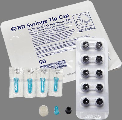 BD - Syringe Luer Tip Cap Tray - 305822