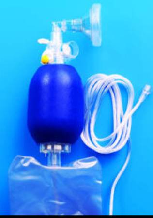 Vyaire Medical AirLife Resuscitator Adult Resuscitator Nasal / Oral Mask - 2K7005