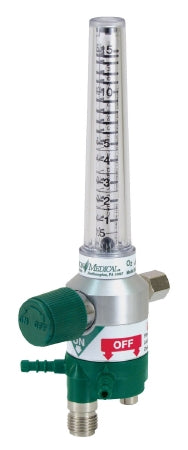 Precision Medical Select Flowmeter 0.5 L/min from 0.5 to 5 L/min Increment - 3MFA1002