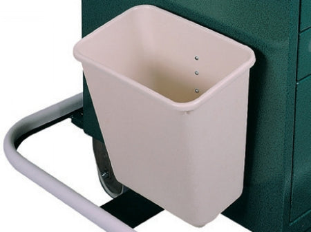 Harloff Trash Can 2 gal. Rectangular Plastic Open Top - VS-8QWASTE