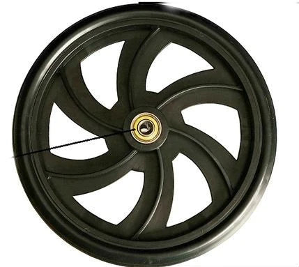 Drive Medical - Rollator Wheel Black - 95032F260N09-BLK