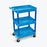 Luxor - Tub Utility Cart 18 X 24 X 39-1/4 Inch Blue - BUSTC111BU