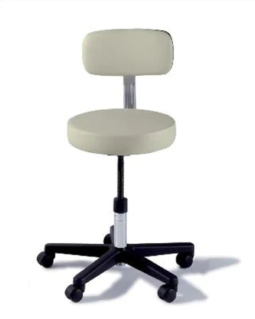 Ritter 271 Value Series - Exam Stool Backrest Spinlift Height Adjustment 5 Glides Shadow - 271-003-232