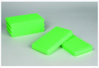 VWR International RACK, F/MICROCENTRIFUGE DBL-SIDED GRN (5/PK) - 89230-694