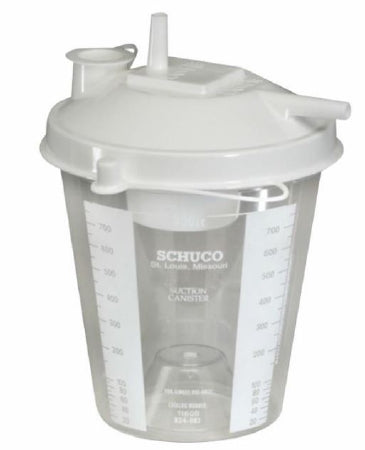 Allied Healthcare Schuco Canister 800 mL Snap-On Lid - S1160BA-CS