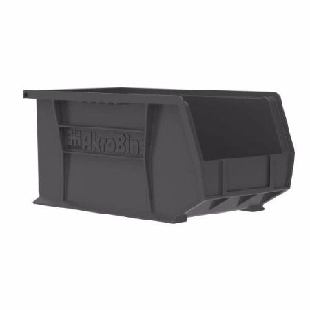 Akrobins - Storage Bin AkroBins Black Plastic 7 X 8-1/4 X 10-3/4 Inch - 30239BLACK