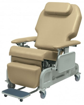 Graham-Field Lumex Bariatric Power Recliner Doe Skin Four Swivel Caster Four Swivel Caster - FR588W851