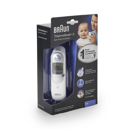 Braun ThermoScan - Tympanic Ear Thermometer Ear Probe Handheld - 32878506015