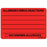 Precision Dynamics MedVision Pre-Printed Label Allergy Alert ALLERGIES/DRUG REACTIONS______/NO KNOWN ALLERGIES Fluorescent Red 2 X 2-15/16 Inch - V08FR8165
