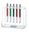 Market Lab Inc X-Stable Pipettor Rack 10-Place, 4 X 8.25 X 9.5 Inch, Acrylic For Most MLA Pipettors - 7815