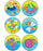 Medibadge Kids Love Stickers 90 Per Unit Cutie Bugs , Assorted Sticker - 2866