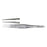 Miltex-Integra Forcep Suture Castroviejo 4" .12Mm Tp/Ty Pltfrm Straight 1X2Tth Micro Ss Ea - 18-953