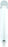 Saalfeld Redistribution San Jamar Cup Dispenser White Plastic Manual Pull Surface Mount - C4160WH