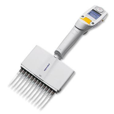 Fisher Scientific Eppendorf Xplorer Multichannel Electronic Pipette 15 to 300 µL Graduated NonSterile - 13684264