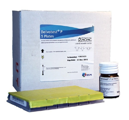 Fisher Scientific Delvotest P Test Kit Diffusion Test Milk Antibiotic Test Milk Sample 480 Tests - NC9617231