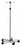 Graham-Field - IV Stand Telescoping Pole 4-Hook 5 Legs with 2 Inch Nylon Swivel Casters - 7016A