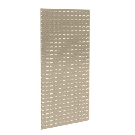 Akro-Mils Louvered Panel 5/16 X 36 X 61 Inch, 1000 lbs., Beige, Steel - 30161BEIGE