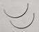 Richard-Allan - Suture Needle 1/2 Circle Taper Point Needle Ferguson Type Size 16 Needle - 212616