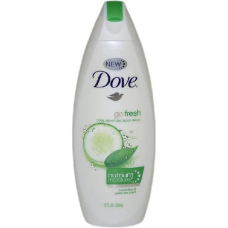 Dot Foods Dove Body Wash Liquid 12 oz. Bottle Cucumber / Green Tea Scent - 1111112114