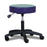 Clinton Industries Standard Series Exam Stool Backless Pneumatic Height Adjustment 5 Casters Purple Gray, Yellow - 2135-M-3PG-3YW