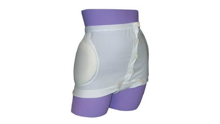 HipSaver Wrap and Snap - Hip Protection Brief Incontinent Small White Unisex - 72738/NA/SM