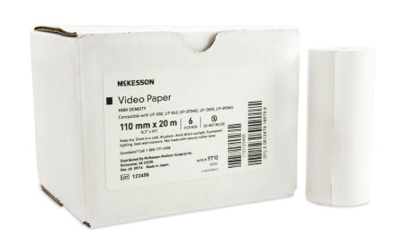 McKesson McKesson Video Paper - High Density 110 mm x 20 Meter Roll - 9710