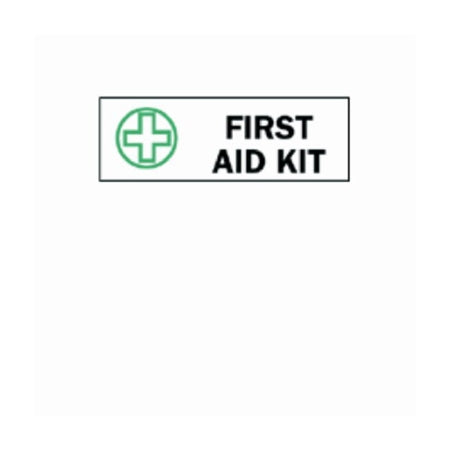 Fisher Scientific Brady First Aid Sign First Aid Kit - 19036050