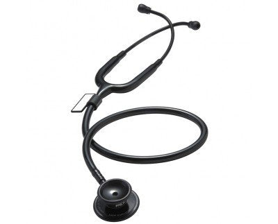 MDF Instruments Direct MDF Classic Stethoscope Black 1-Tube Double Sided Chestpiece - DF747XP11