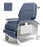 Graham-Field Lumex Extra-Wide Clinical Care Recliner Steel Blue Four Tente Swivel Caster, Three Locking Caster Four Tente Swivel Caster, Three Locking Caster - FR587W9214