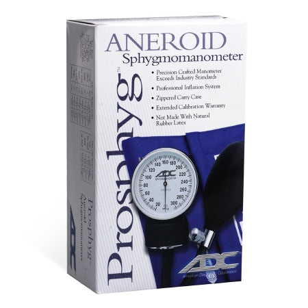 Prosphyg - Aneroid Sphygmomanometer Unit 2-Tubes Adult Size 11 Cuff - 760-11ABCA