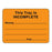 Precision Dynamics - Tray Removable Label 1-3/4 X 2-3/8 Inch, Fluorescent Orange - 59705783