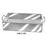 Miltex-Integra Tray Instrument Sterilization Stainless Steel 10X10-1/2X3-1/2" Ea - 3-500