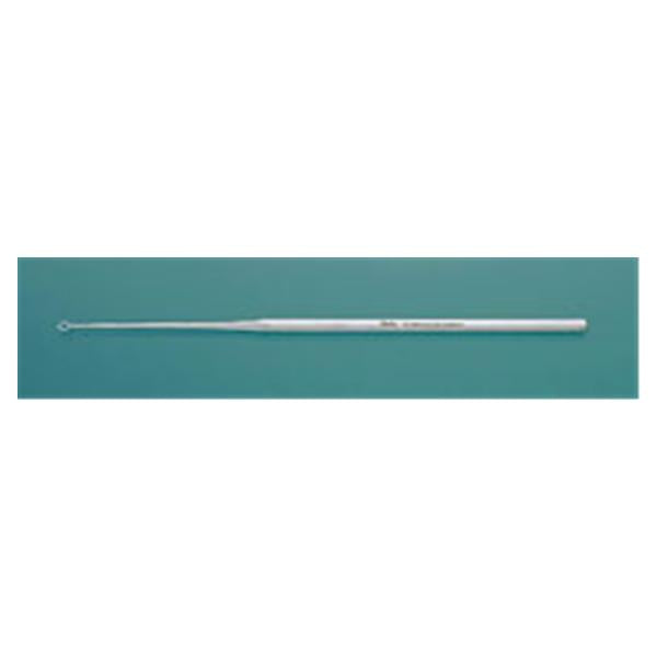 Miltex-Integra Curette Ear Buck 6-1/2" #2 Blunt Tip Straight Stainless Steel Ea - 19-286