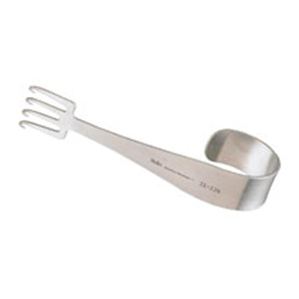 Miltex-Integra Retractor Rake Freeman 4-3/4"X25Mm 4 Sharp Inline Prong Stainless Steel Ea - 21-124