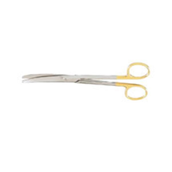 Miltex-Integra Scissors Dissecting Mayo 6-3/4" Beveled Curved Tungsten Carbide Each - 5-126TC