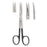 Miltex-Integra Scissors Plastic Surgery Supercut 4-3/4" Sharp Supercut Straight Ss Ea - 5-SC-270