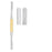 Miltex-Integra Raspatory Fomon 8-1/4" Flat #7 Coarse/#8 Very Coarse Grit Rvrs Ctng Tp Tc Ea - 21-383TC