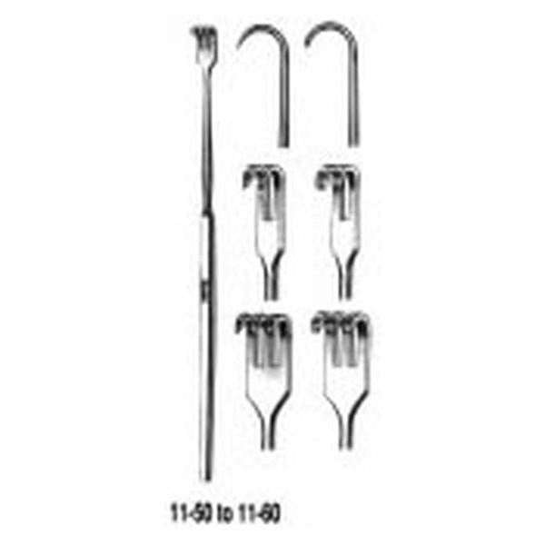 Miltex-Integra Retractor Rake 6" Rigid Neck Stainless Steel Ea - 22221