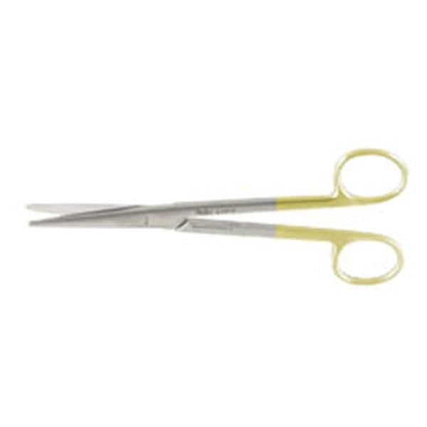 Miltex-Integra Scissors Dissecting Mayo 6-3/4" Blunt/Blunt Straight Tungsten Carbide Ea - 5-140TC