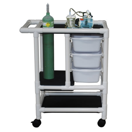 Mjm International - Emergency Crash Cart - 1010-3TWN-MRI