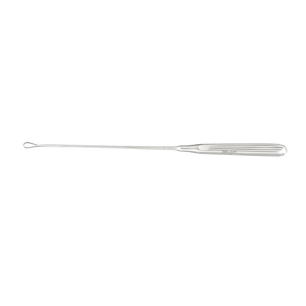 Miltex-Integra Curette Uterine Sims 11" #1 Malleable Shank Sharp Blade Tip Stainless Steel Ea - 30-1205-1
