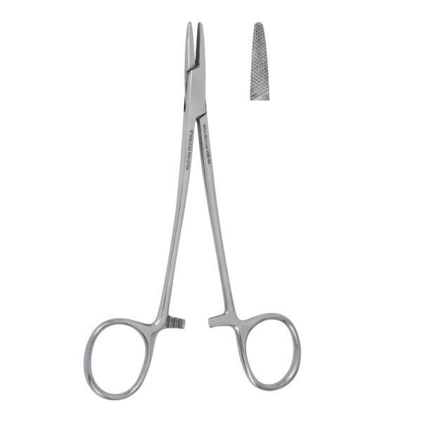 Miltex-Integra Holder Needle Baumgartner Vantage 5-1/2" Serrated Jaw Stainless Steel Ea - V98-40